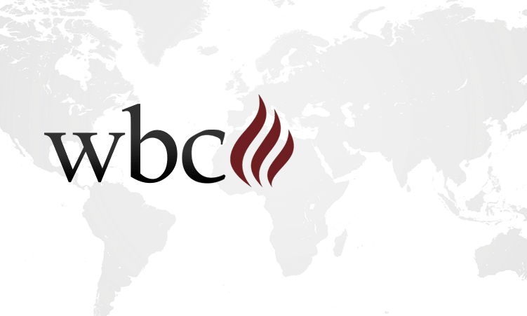 WBC Logo and World Map